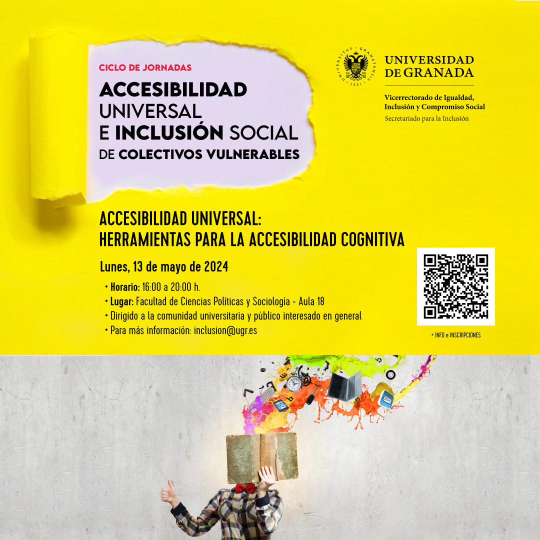 cartel jornadas accesibilidad universal 