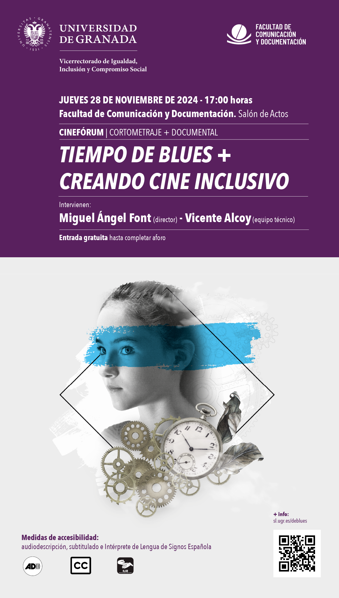 Cartel Cine inclusivo