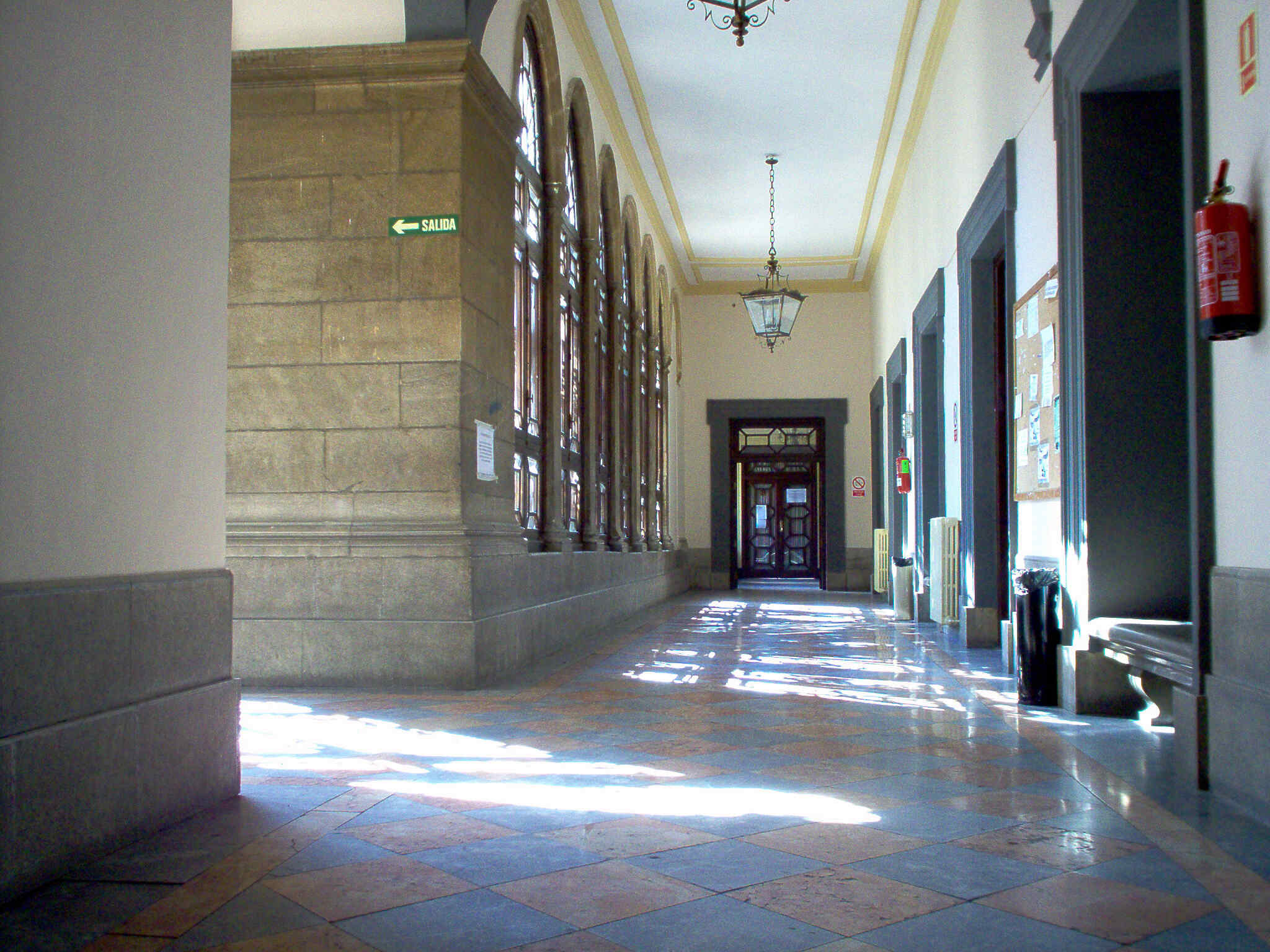 Palacio de las Columnas - corredor