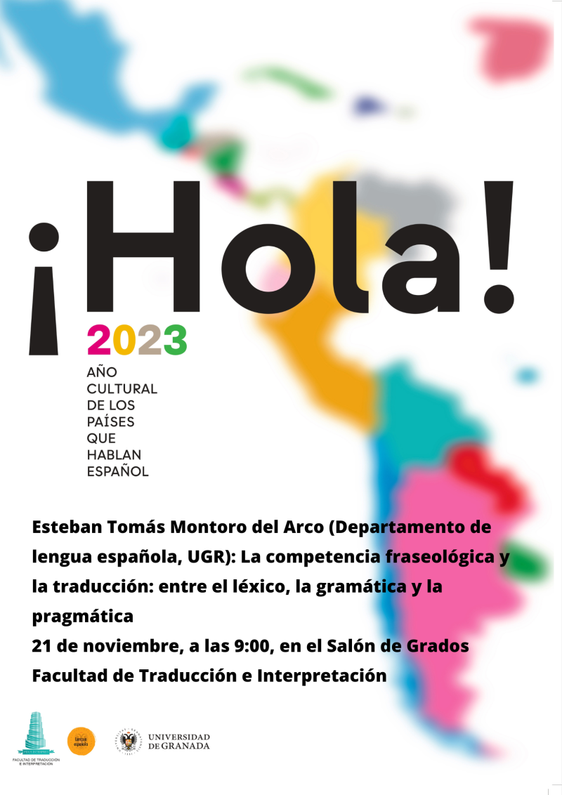 Cartel Conferencia Año del Español Cartel Conferencia