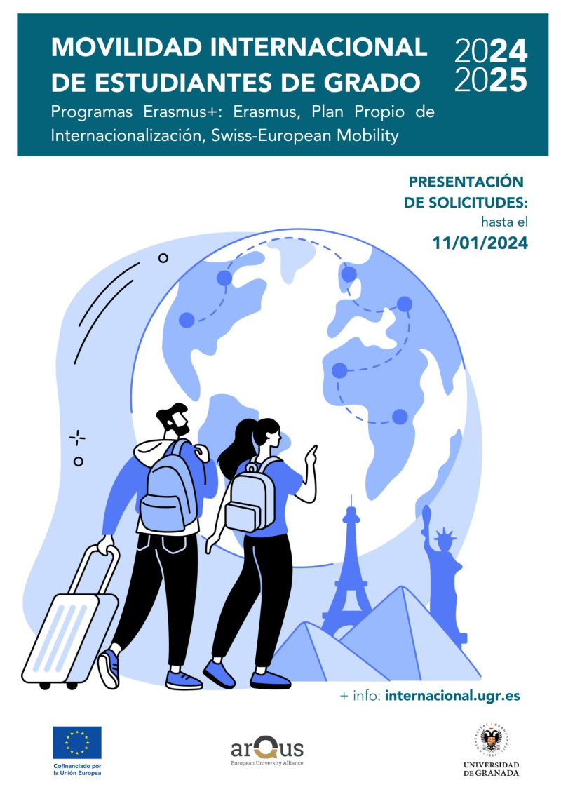 Convocatoria de Movilidad Internacional 2024/2025 Cartel Convocatoria de Movilidad Internacional 2024/2025