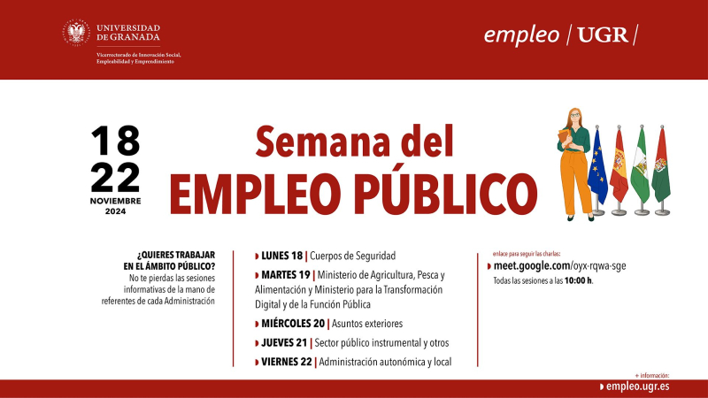 Semana Empleo Público cartel Semana Empleo Público