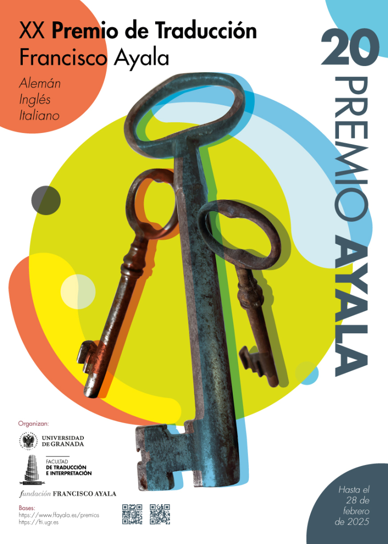 cartel Premio de Traducción Francisco Ayala cartel Premio de Traducción Francisco Ayala