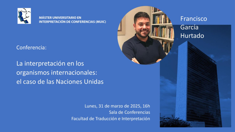 Conferencia Francisco García Hurtado Intérprete Naciones Unidas Nueva York 